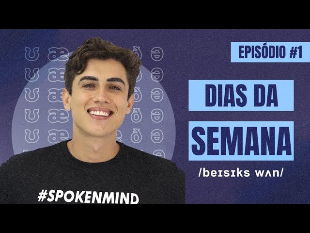 ✓ Dias da Semana em Inglês  Como Pronunciar Cada Um Corretamente 📽️ 