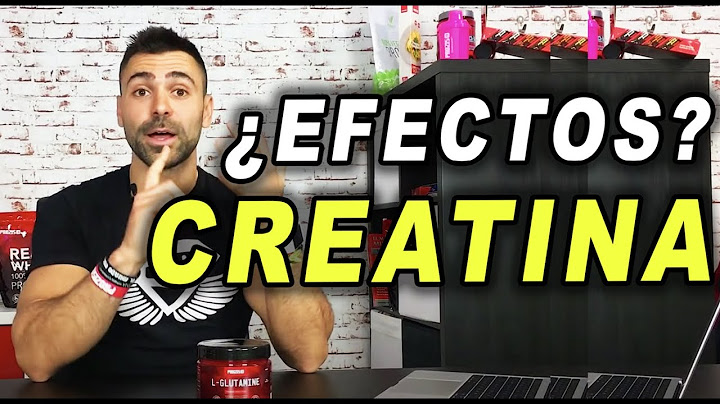 ¿Cuánto se tarda en notar los EFECTOS de la CREATINA?