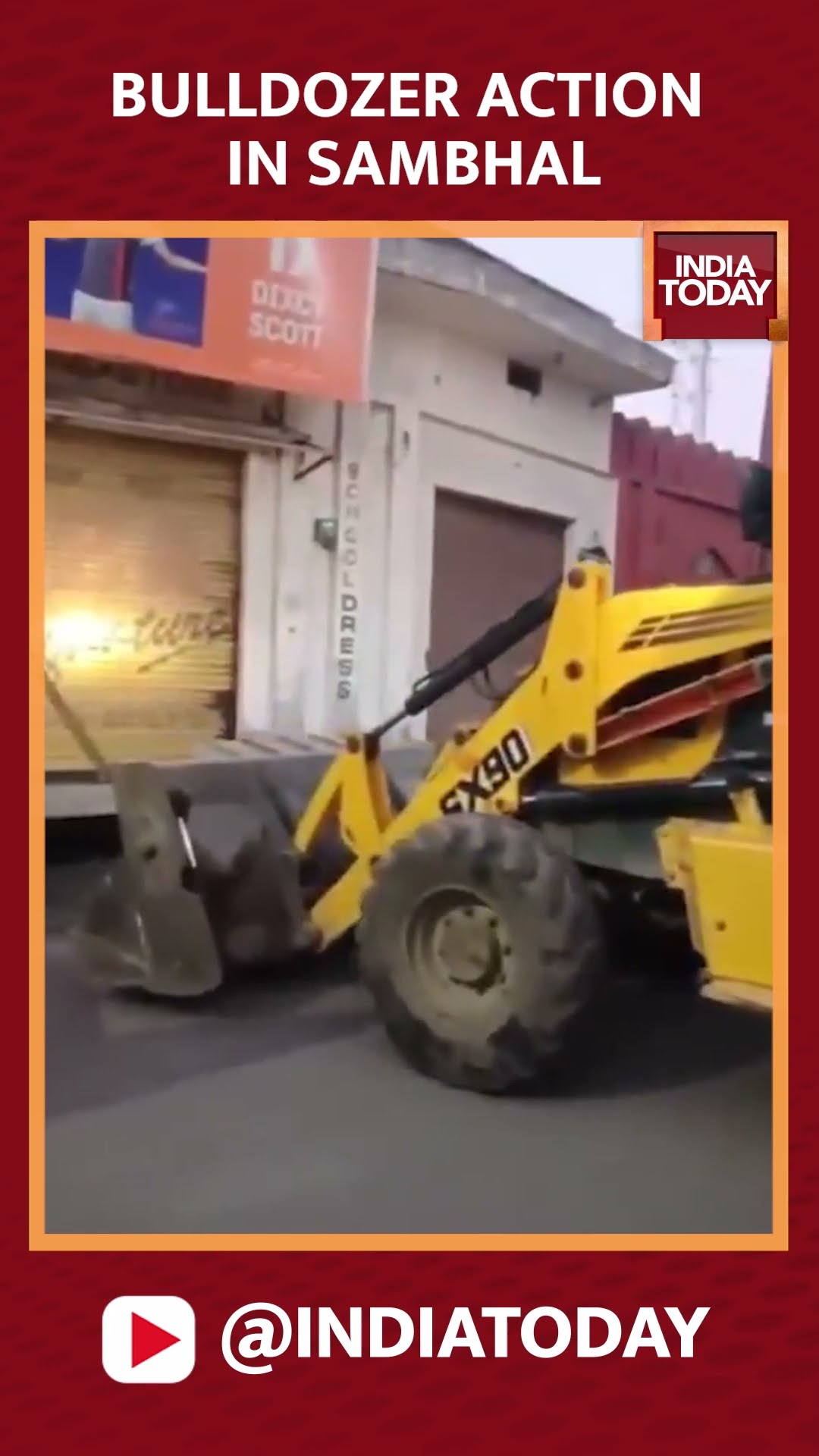 Bulldozer action in Sambhal, Uttar Pradesh | India Today