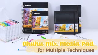 Ohuhu Mix Media Pad for Multiple Techniques