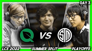THE TRITURATION (LCS 2022 CoStreams | Summer Split | Playoffs: Day 3 | FLY vs TSM)