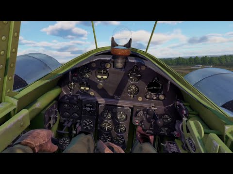 Видео: Бой на XP-50 в VR шлеме в War Thunder. СБ режим.