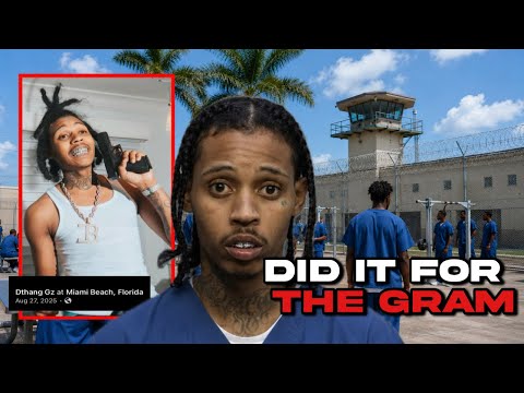 Bronx Drill Rapper Dthang going to Florida State Prison for Instagram Guns