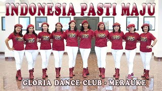 INDONESIA PASTI MAJU // LINE DANCE // Choreo CAECILIA M FATRUAN // GDC MERAUKE PAPUA SELATAN