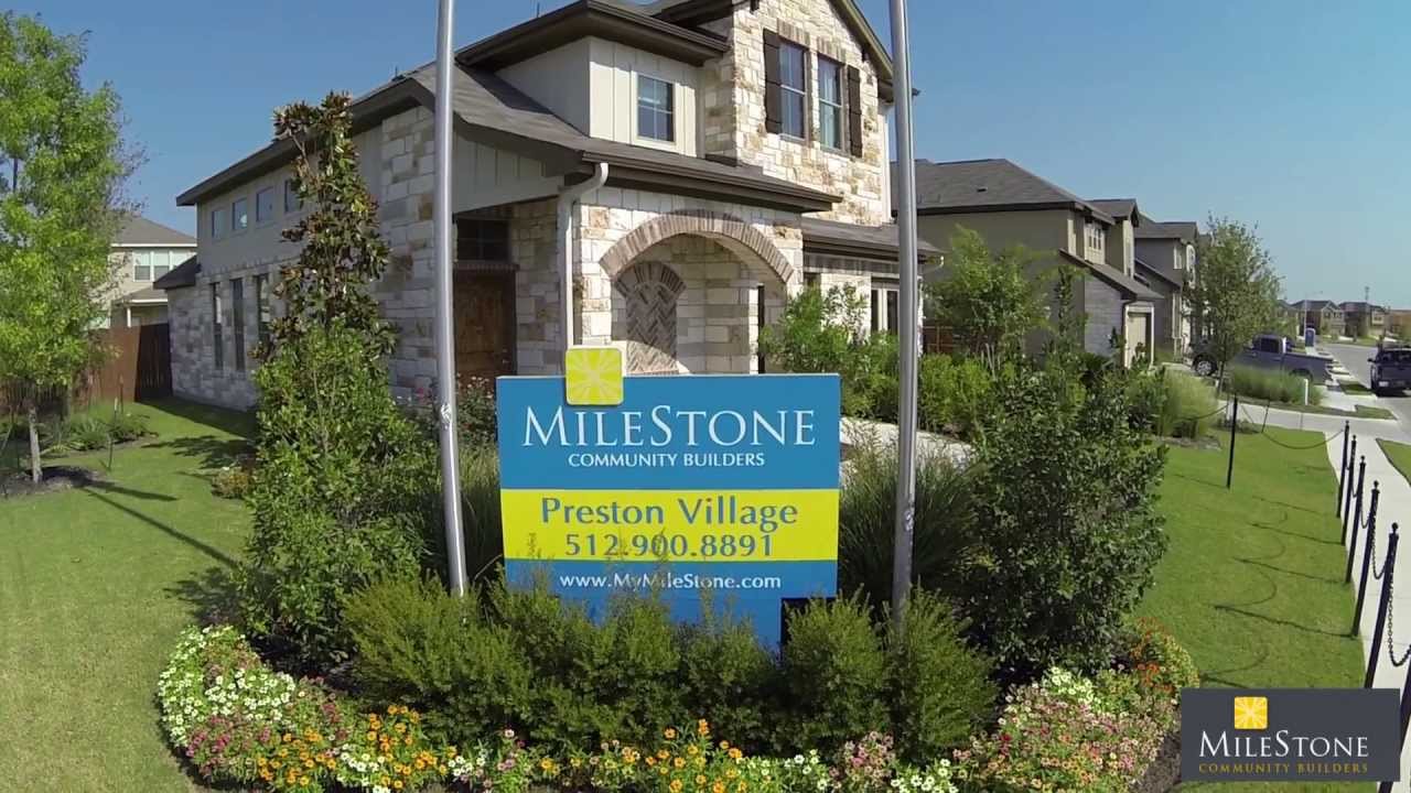 Preston Village Contemporary New North Austin Homes YouTube