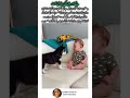 Cute Baby and Puppy Funny Debate #shortsfeed