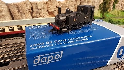 Dapol LSWR Class B4 0-4-0 30096 in BR black with late crest