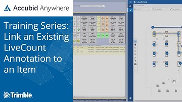 Accubid Anywhere & LiveCount: Link an Existing Annotation to an Item