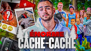 CACHE CACHE GEANT ! (je perds ma jambe ou presque)