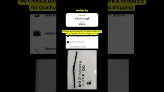 Bicycle Alloy Handle, Cycle Headset, Seat Clamp Nut Bicycle Parts Online. Fully Checked Tested