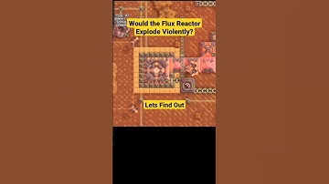 EXPLOSION OF A FLUX REACTOR in Mindustry (Erekir) #mindustry #mindustryv7 #shorts