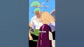 This is why Zoro is Luffy’s right hand man 🗿(Why did Robin say that?🤣)