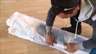 How to pack your paraglider, hikefly mode