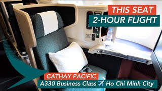 Cathay Pacific A330 BUSINESS CLASS On Short Intra-Asia Routes. Is it any good? CX767 HKG-SGN