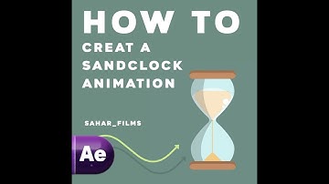 How to Animate Sand Clock in After Effects . Tutorial Video