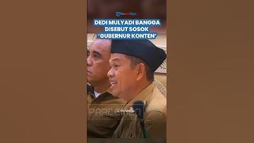MOMEN Dedi Mulyadi Bangga Disebut Sosok Gubernur Konten, Ngaku Bisa Pangkas Belanja Pemprov Jabar