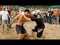 RUSSIAN BEAR vs CHINESE WARRIOR !! Good Fight !!