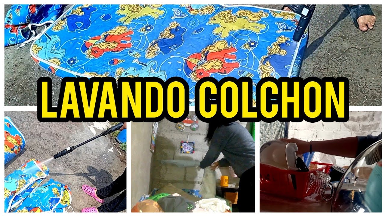 ✅Lavando  el colchón de mi hijo ( con hidrolavadora) +Rutina diaria ✨