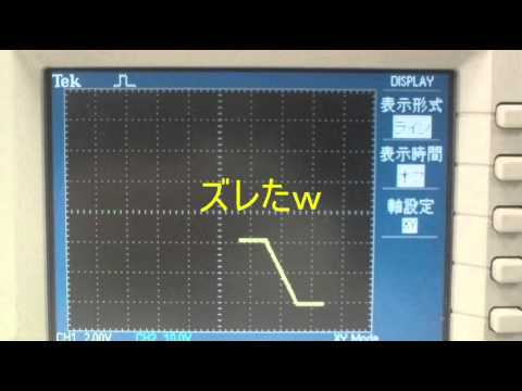 非反転増幅回路の入出力特性【実習】 オペアンプLM741を使って