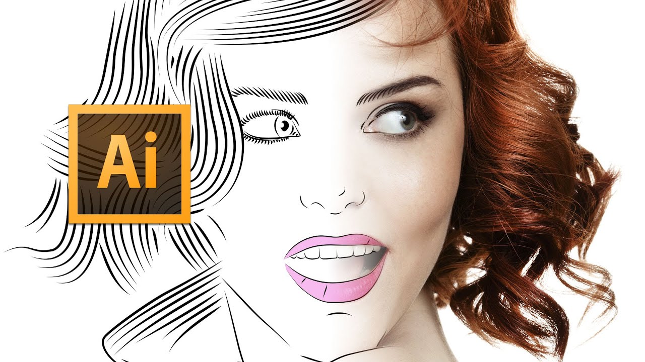 Adobe Illustrator CC - Line Art Tutorial - Tips, Tricks & Shortcuts ...