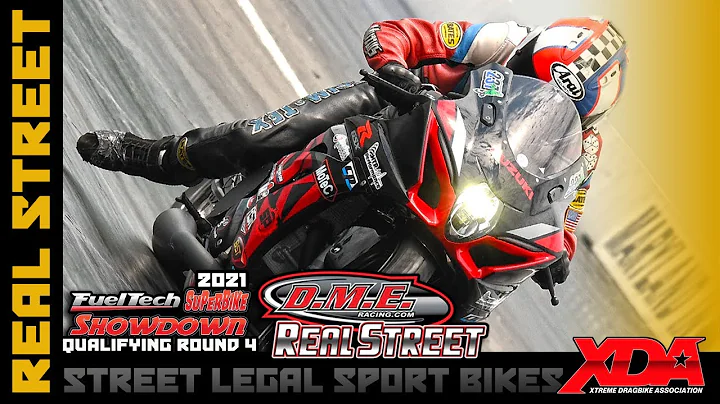 XDA Real Street Qualifying Round 4- Street Legal Sport Bikes | 190+ MPH | 7-Second Motorcycle Racing