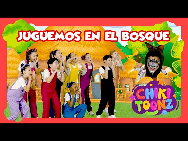 Juguemos en el Bosque - @ChikiToonz  - Música Infantil #crianças #kidsvideo #song class=