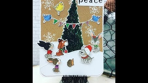 Unity Quick Tip: Woodland Winter Scene Card