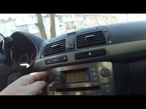 2 - Подключение Кабелей - AUX вход для Toyota Avensis 2008 - штатная магнитола W58831