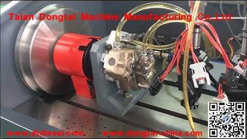 CR815   COMMON RAIL INJECTOR AND PUMP TEST BENCH 6 Injectors Testing