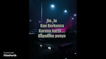 lirik lagu DULU(danar x factor ) cover by ianyola