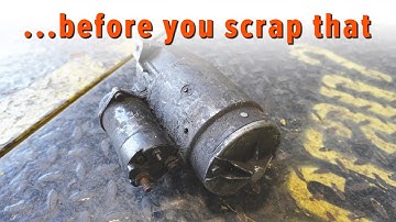 Scrap or Resell: Starters from Cars