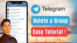 How to Delete Telegram Group !