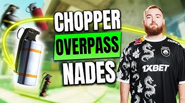 chopper Overpass Nades - Utility POV vs ENCE | CS2 PGL MAJOR COPENHAGEN 2024 RMR B