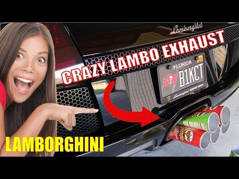 lamborghini-mercy-crazy-exhaust-with-pringles-cans
