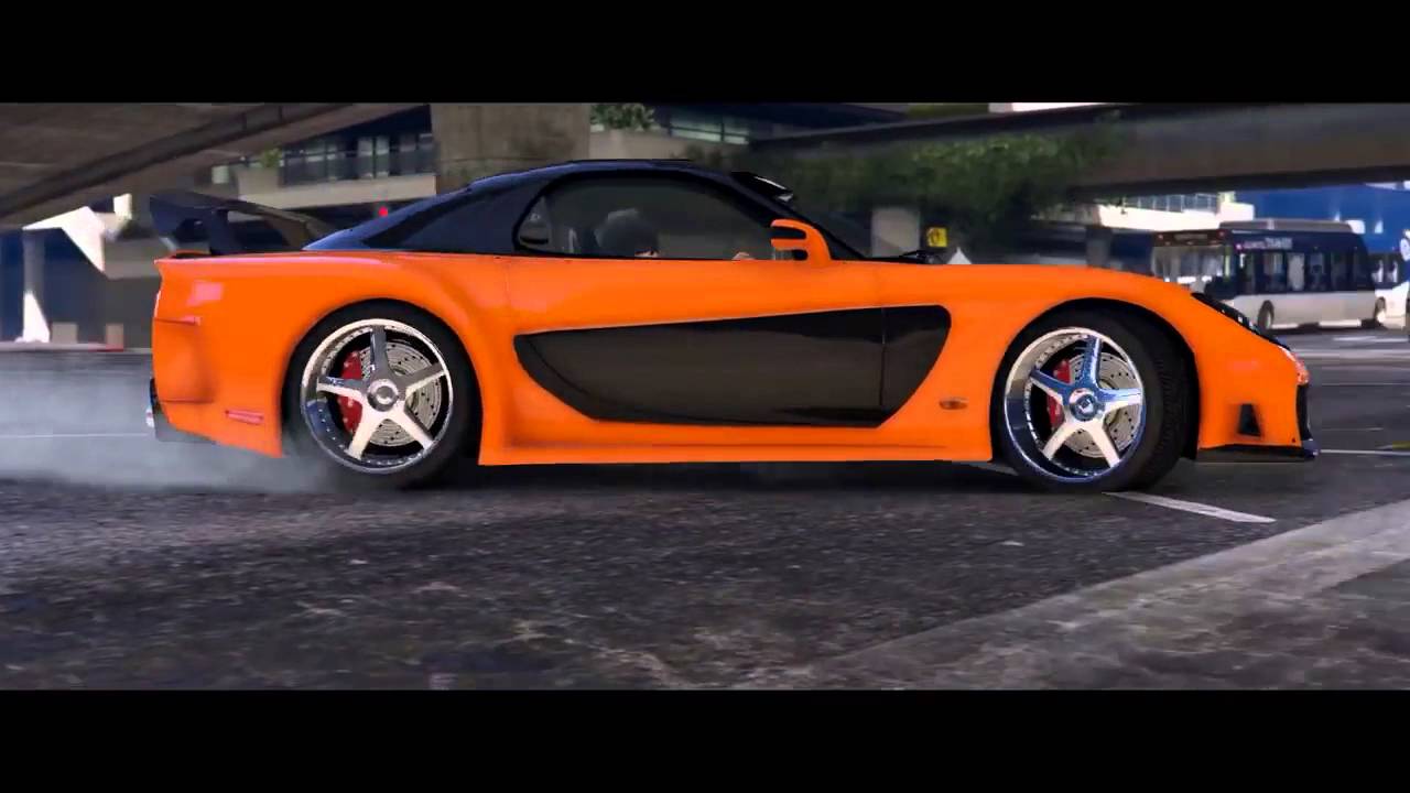 GTA 5 - Tokyo Drift (Han's RX7 Veilside Fortune) - YouTube