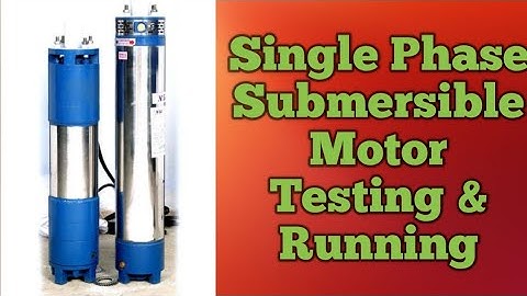 How to submersible motor testing in tamil || Gautham Electricals
