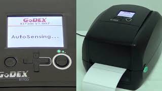 GoDEX RT700i / RT700i – kalibrace tiskárny | UNICODE MD GoDEX RT700i / RT700i – kalibrace tiskárny | UNICODE MD