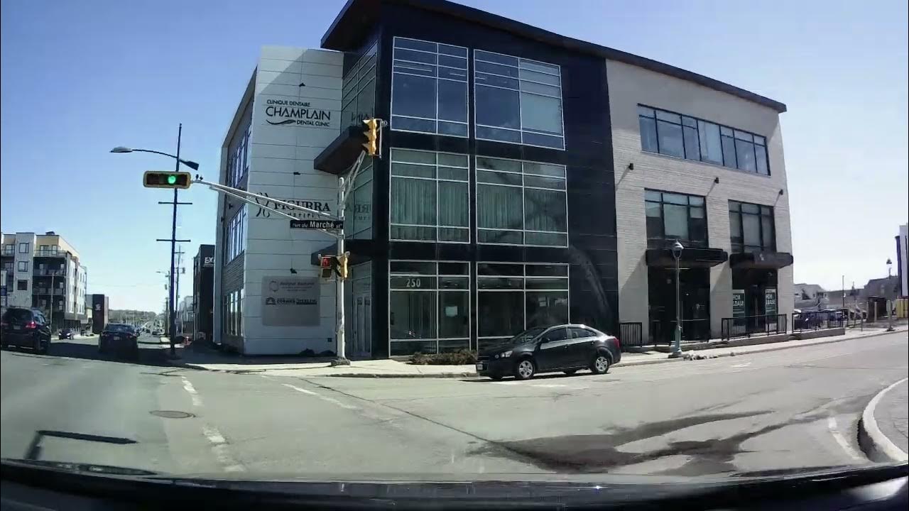 Downtown Dieppe NB, Champlain St/Rue Du Marche, April 2023 YouTube