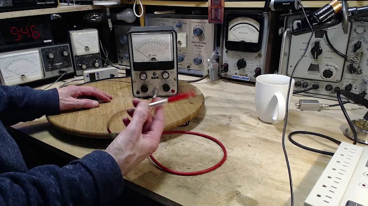 Allied Radio KG 620 VTVM Video #1 - Checkout and Restoration