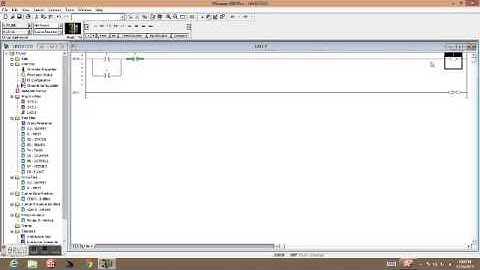 How to build a start/stop motor circuit with ladder logic