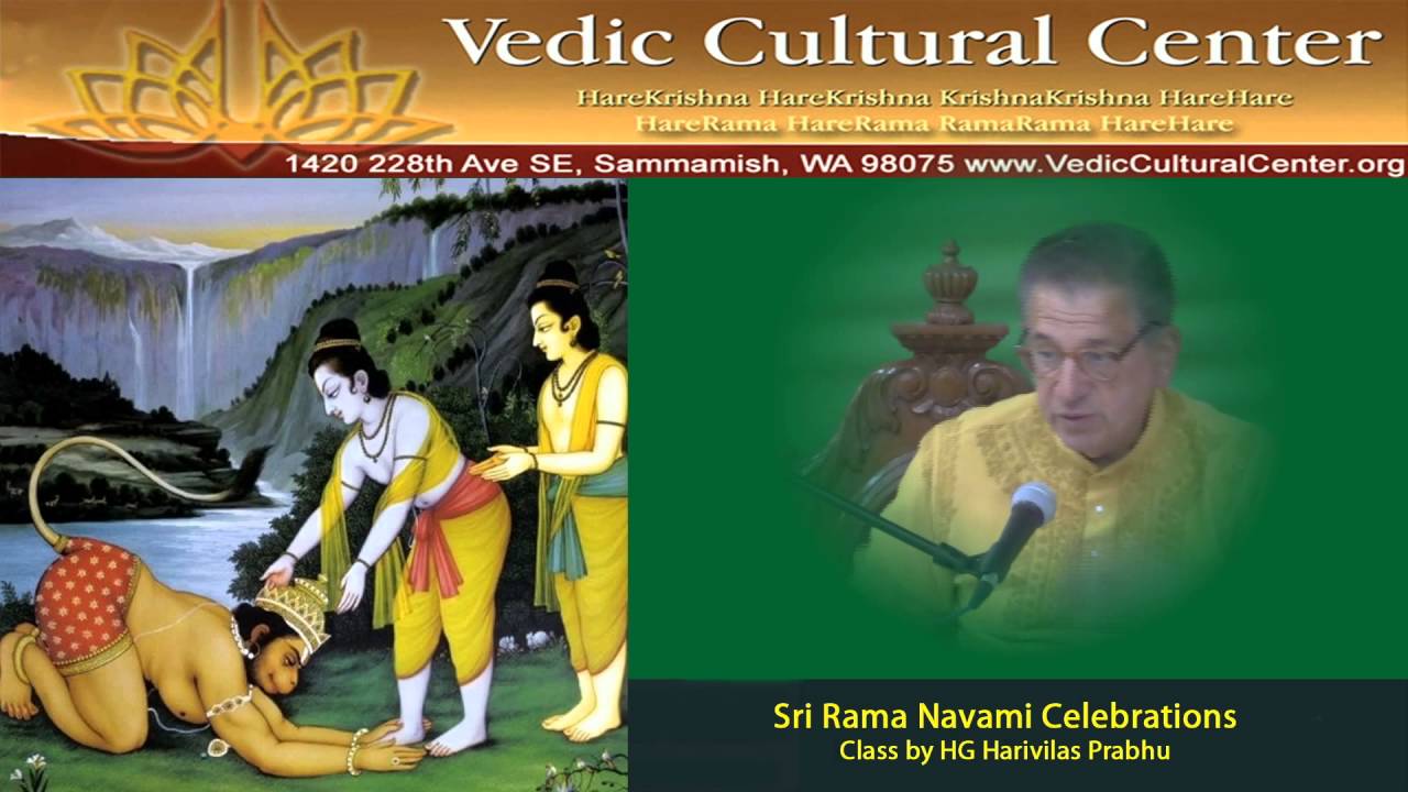Ramayana Class by HG Harivilas Prabhu center for reproductive rights