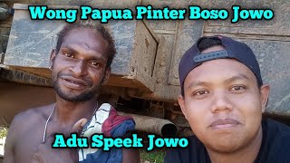 Orang Papua Pintar Bahasa Jawa // adu Speek Boso Jowo  #Part1