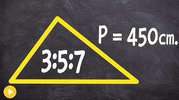 Given a ratio of sides and perimeter find the lengths of a triangle