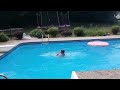 Pool backflip
