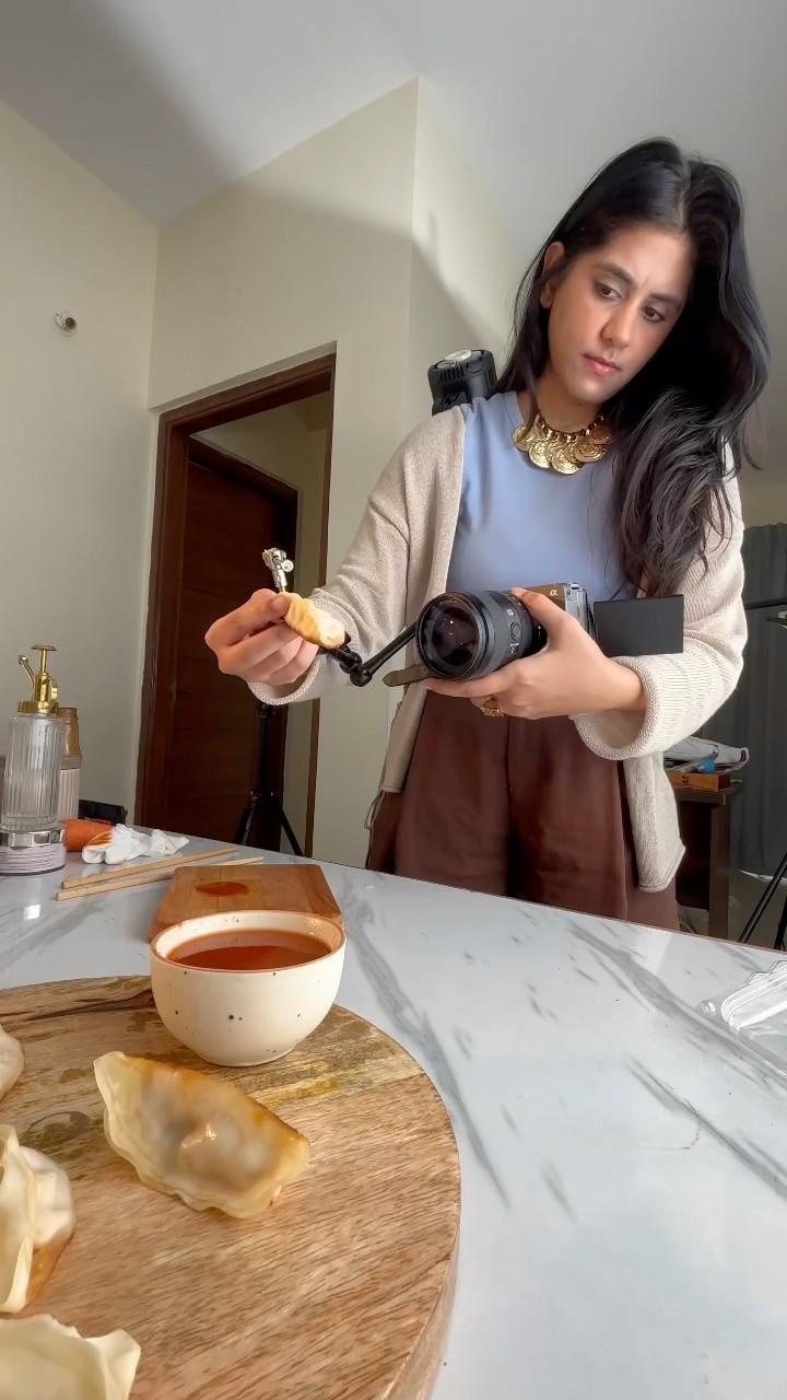 Magic arming the ?✨? #cinematic #momos #dumplings #digitalads #creativeads #creative