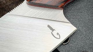 How to electro etch your logo in metal (for almost free) knife making engraving