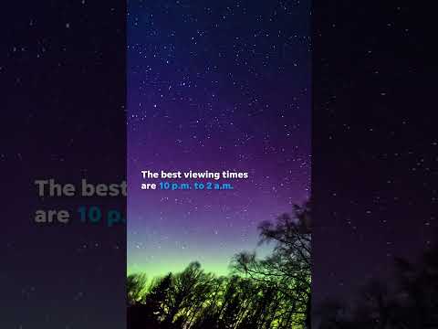When to spot the northern lights? Aurora to dip south into several states #Shorts