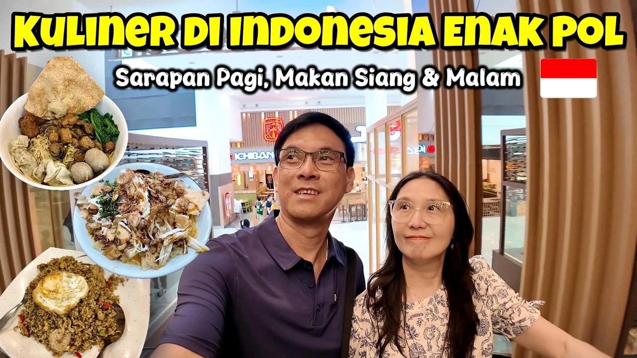 Kuliner di Indonesia Enak Pol 🇮🇩 Sarapan Pagi, Makan Siang & Malam