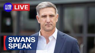 #LIVE: Sydney Swans leaders address the media | 9 News Australia