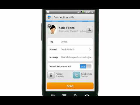 Hashable Android Tutorial
